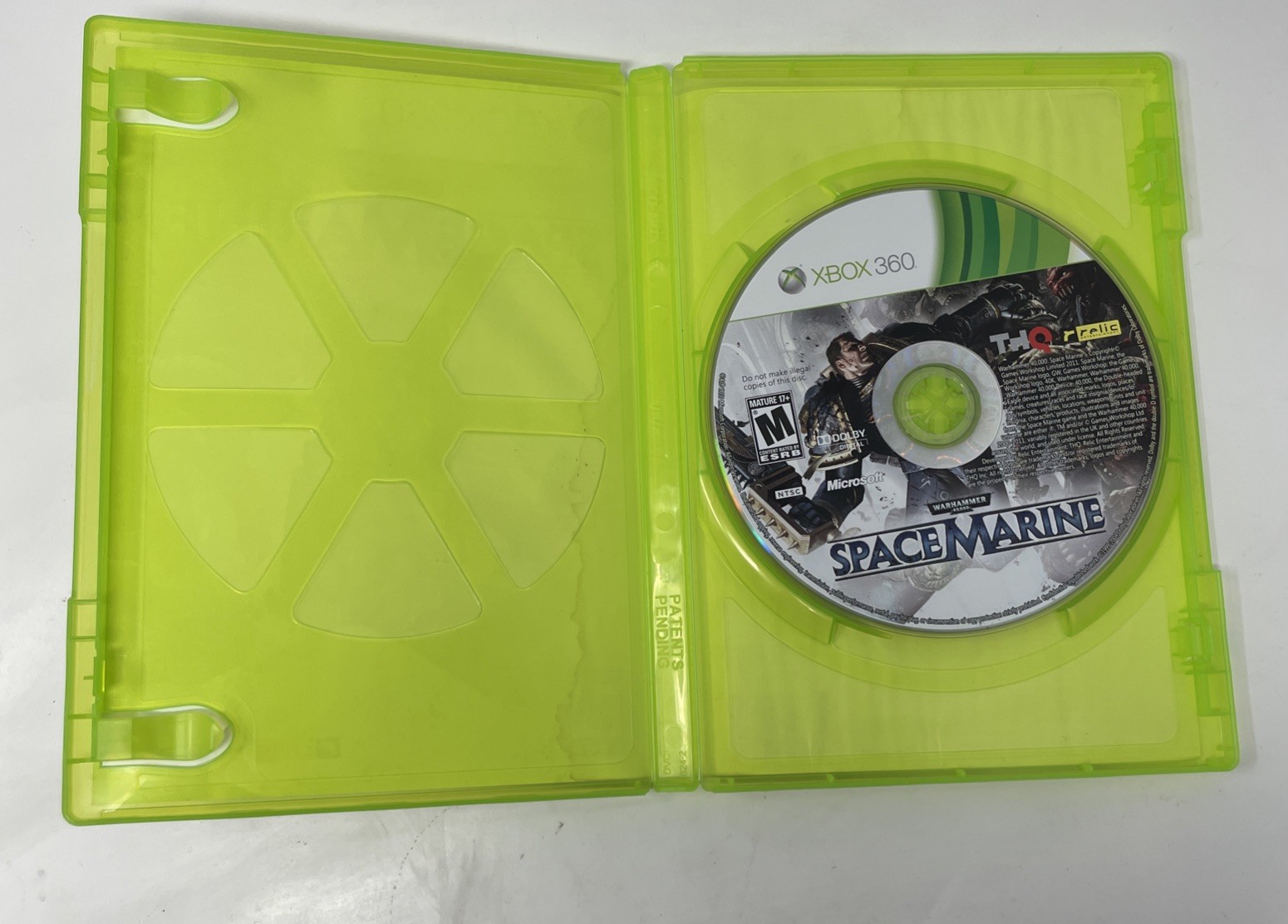 Space Marine PS3 Sony PlayStation 3 Tested Working, No Manual