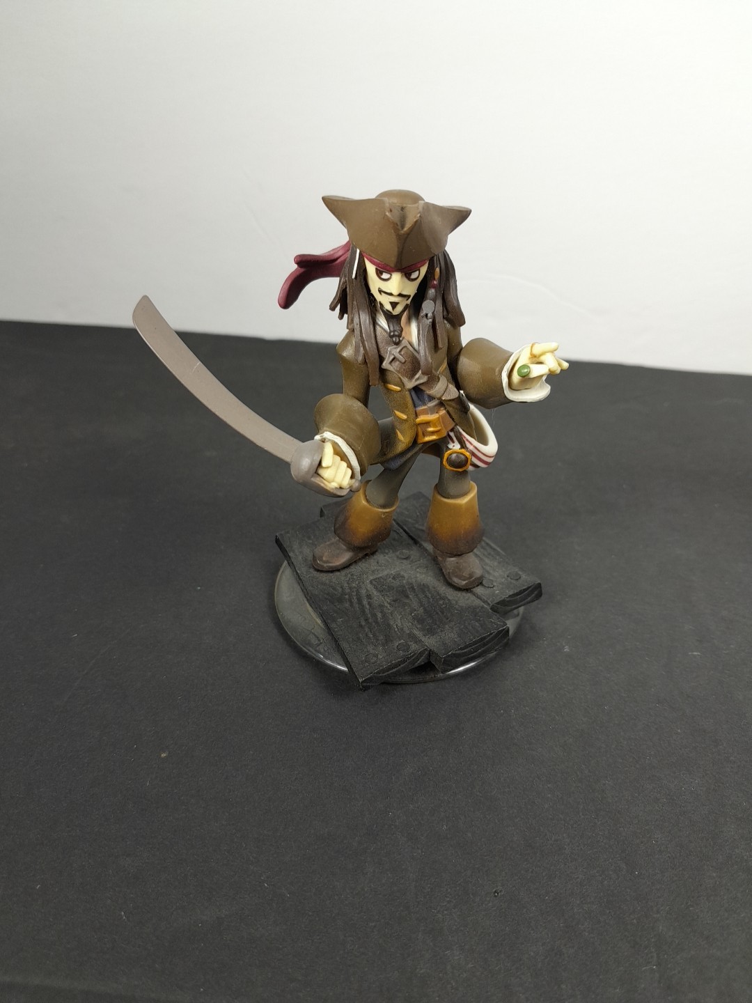 Disney Infinity Pirates of the Caribbean Jack Sparrow Davy Jones Card Power Disc
