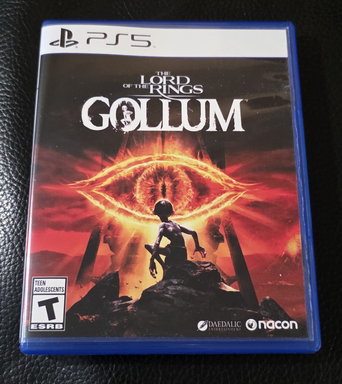 Replacement Case (NO GAME) The Lord of the Rings Gollum PlayStation 5 PS5