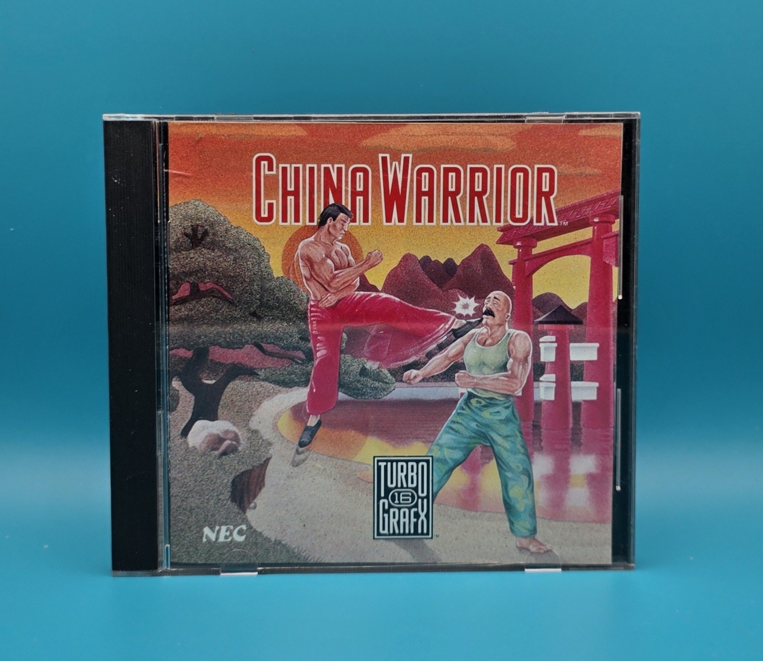 China Warrior (TurboGrafx-16) CIC, Tested & Working