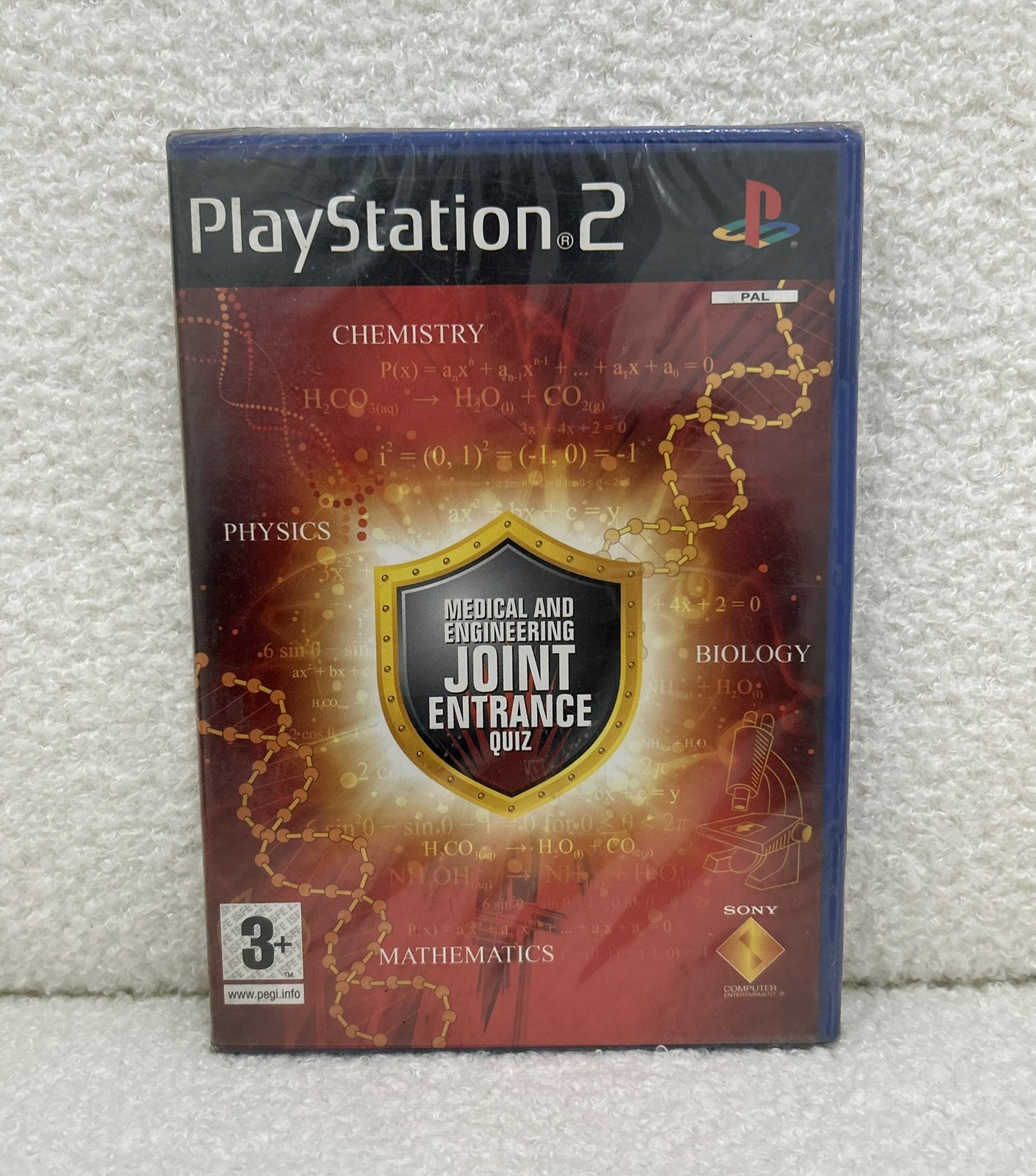 Medical And Engineering Joint Entrance Quiz PS2 Pal BRAND NEW SEALED !!RARE!!