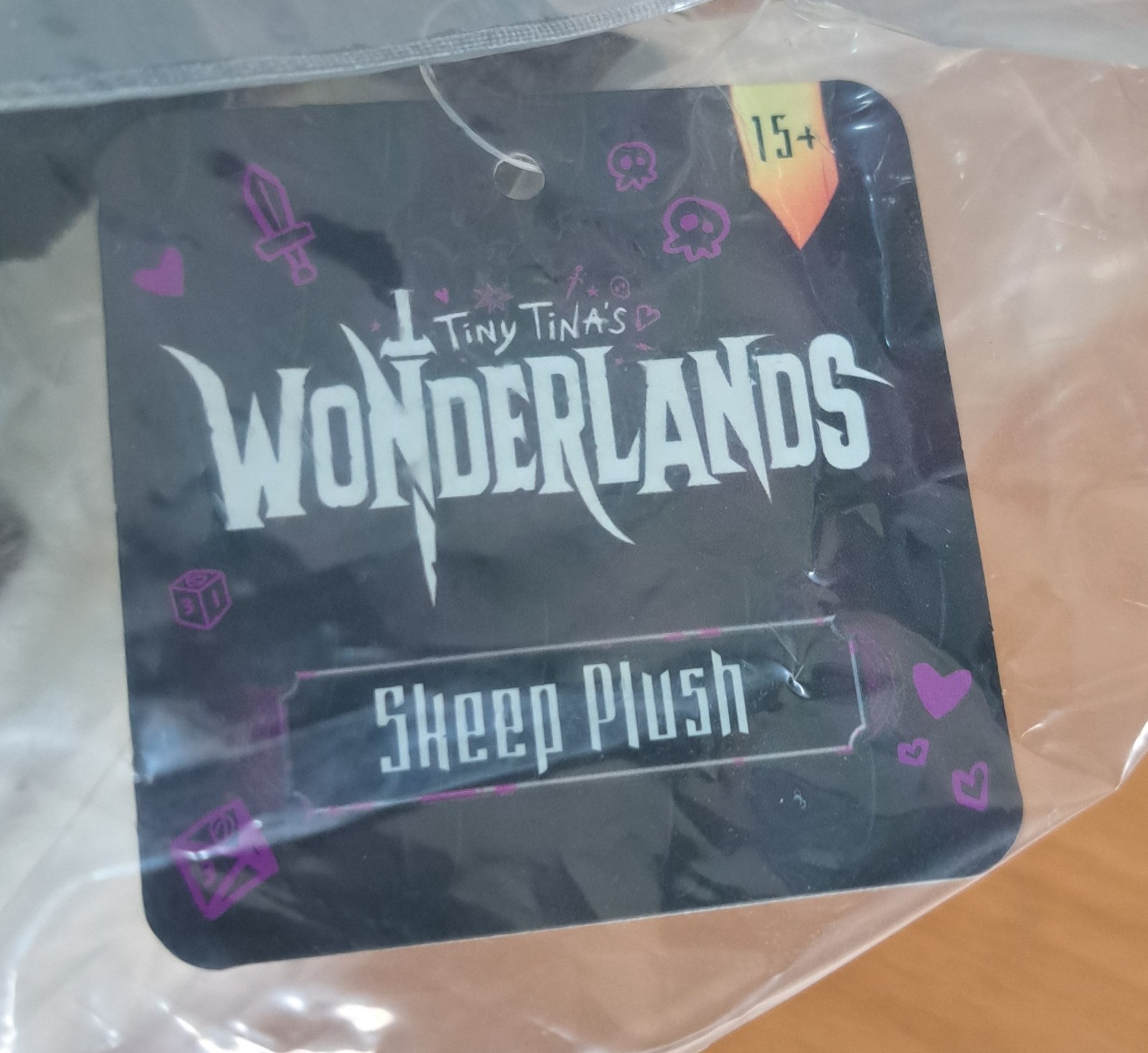 Loot Crate Tiny Tina’s Wonderlands 6″ Sheep Plush Sealed Borderlands
