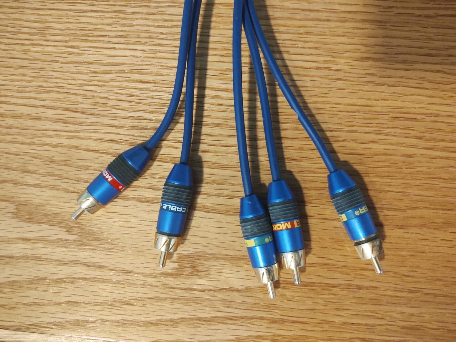Monster Game Component Stereo, Audio, Video AV Cable for PlayStation 2 PS2