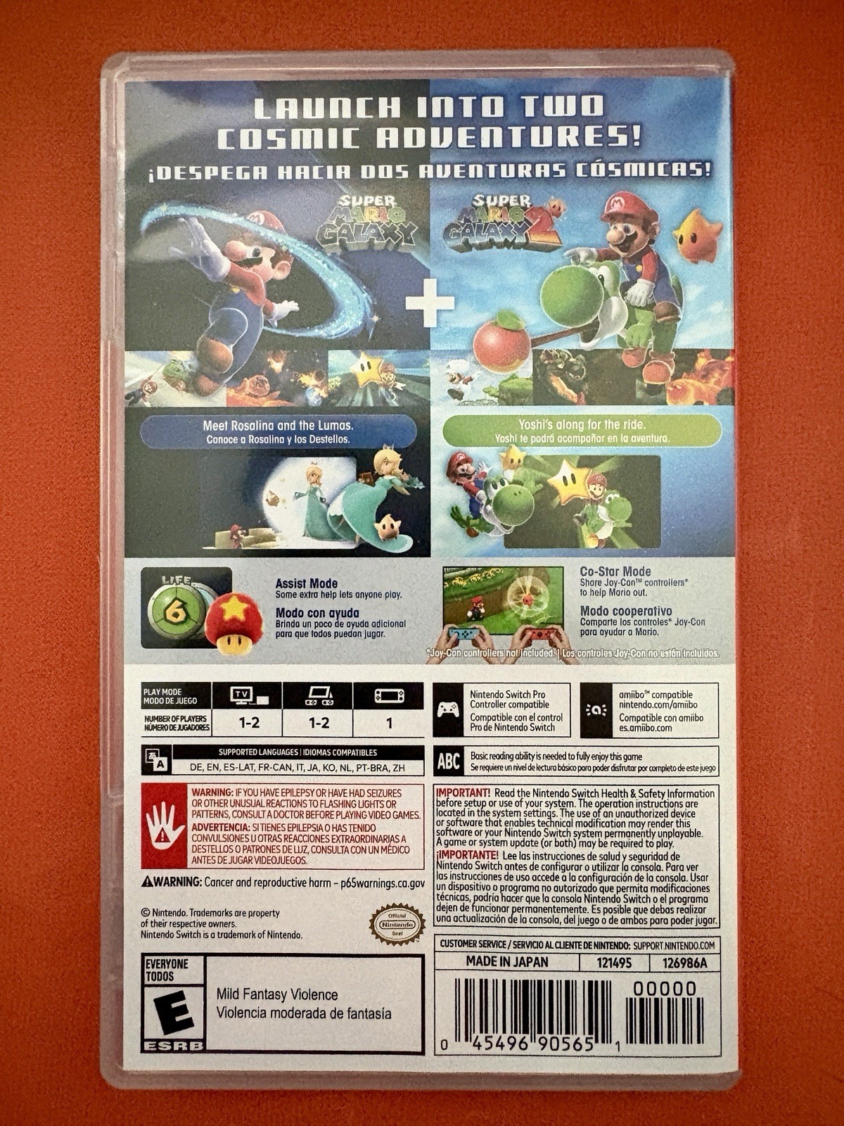 Super Mario Galaxy + Super Mario Galaxy 2 – Nintendo Switch