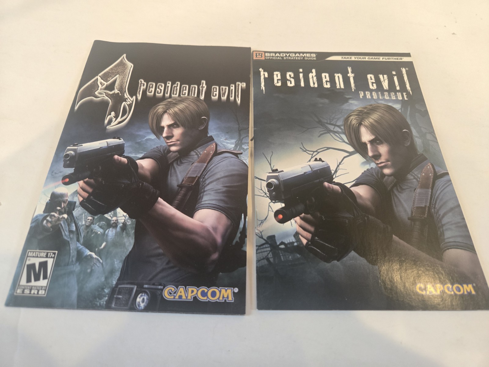 Resident Evil 4 Premium Edition Steelbook PS2 Game / Manual / Guide / Bonus DVD