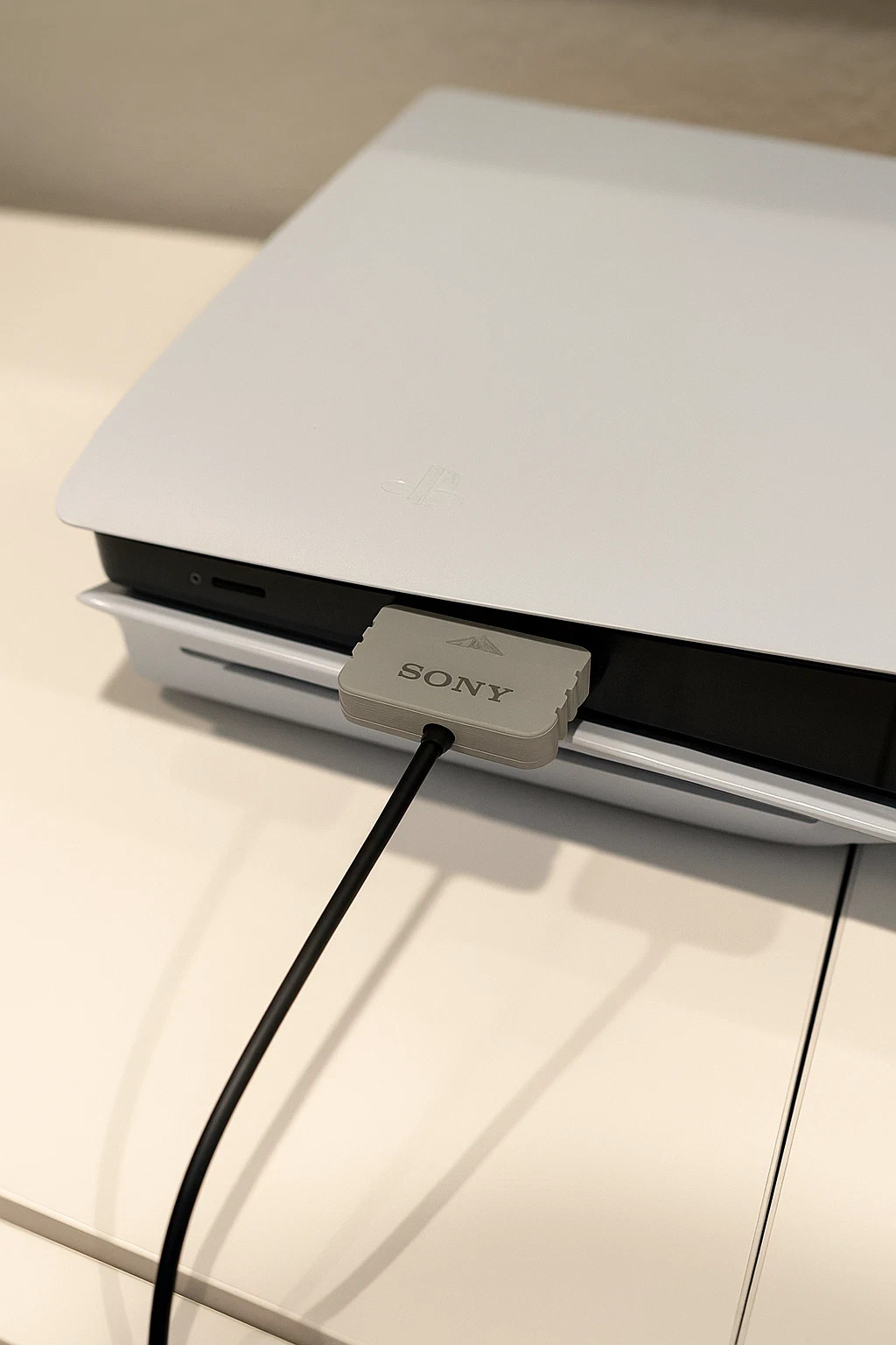 PS5 USB-C Cable Adapter – Retro PS1 Controller Look (30th Anniversary Inspired)