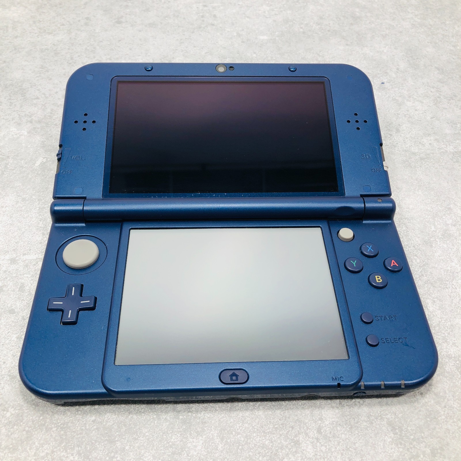 [Top IPS / EX+3] New Nintendo 3DS LL XL Metallic Blue console Japan NTSC-J 06-86