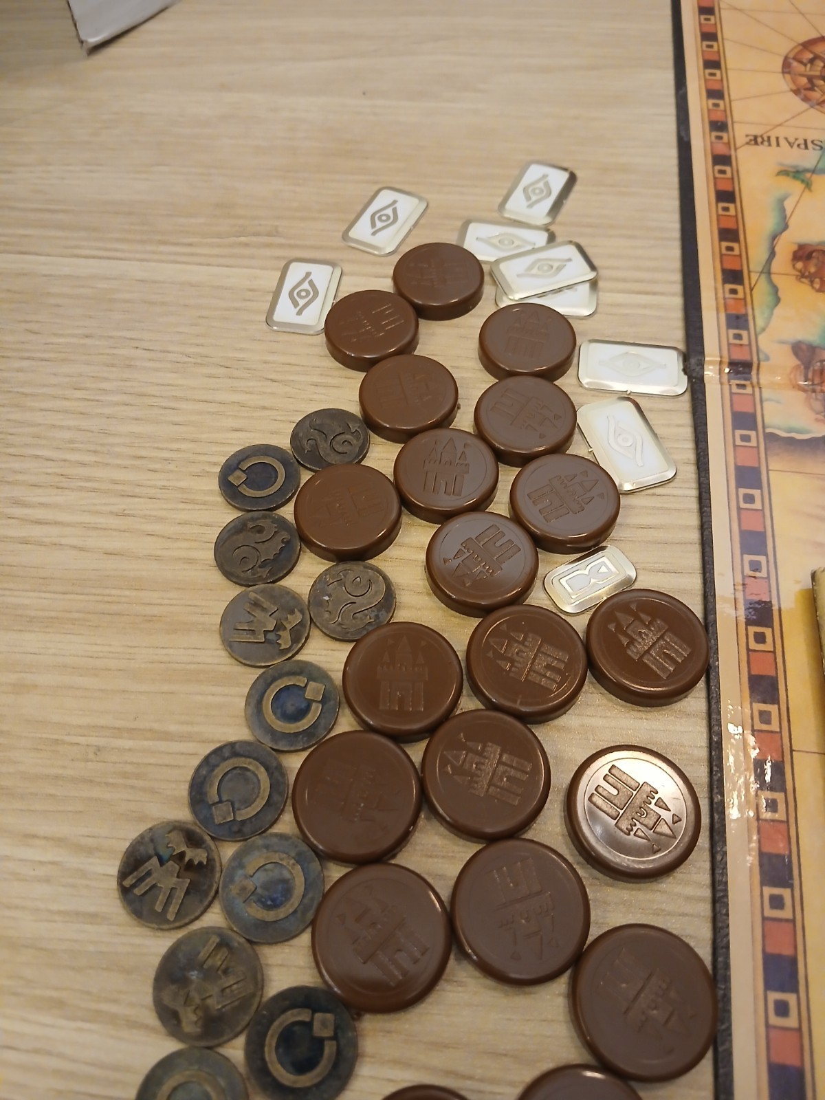 Odyssey 2 Magnavox Quest For The Rings Board Video Game INCOMPLETE