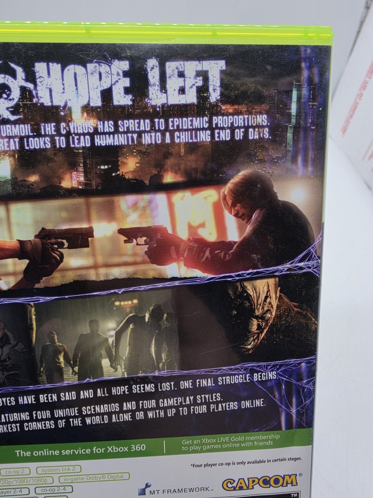 Resident Evil 6 Microsoft Xbox 360 Complete In Box With Manual CIB