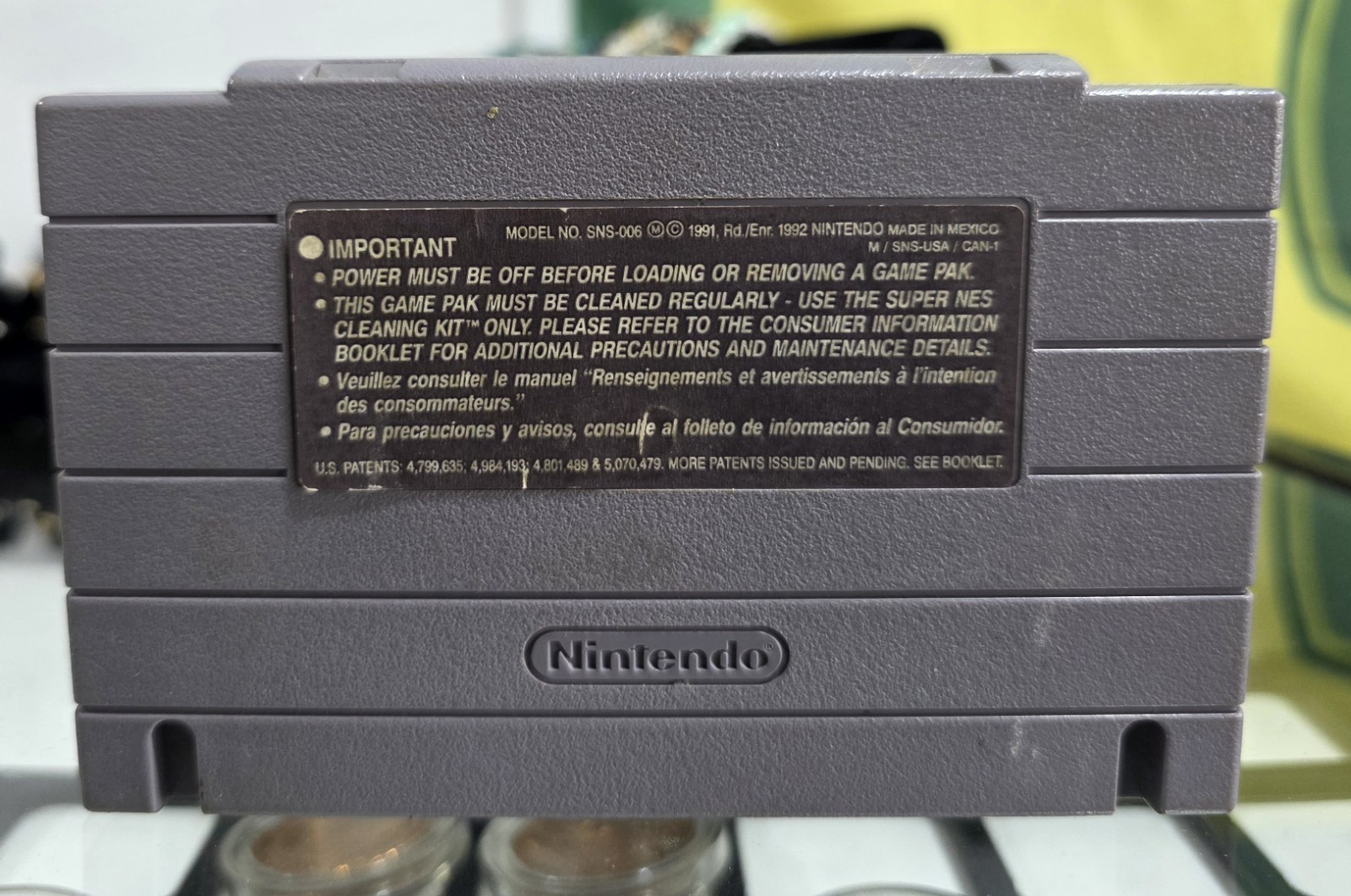 SNESMaui Mallard in Cold Shadow Super Nintendo SNES Authentic Tested Disney 1996
