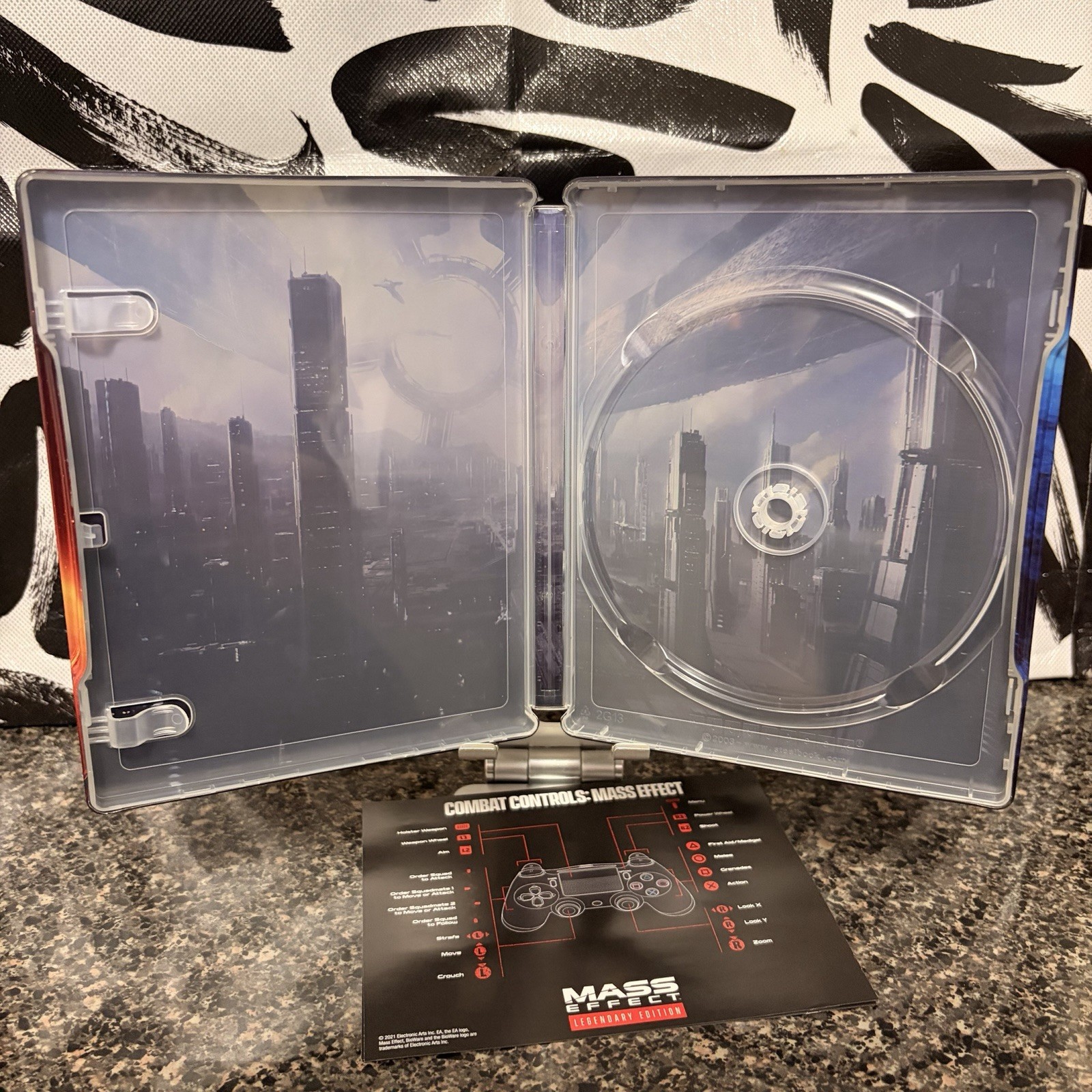 STEELBOOK ONLY Mass Effect Legendary Edition PlayStation No Game
