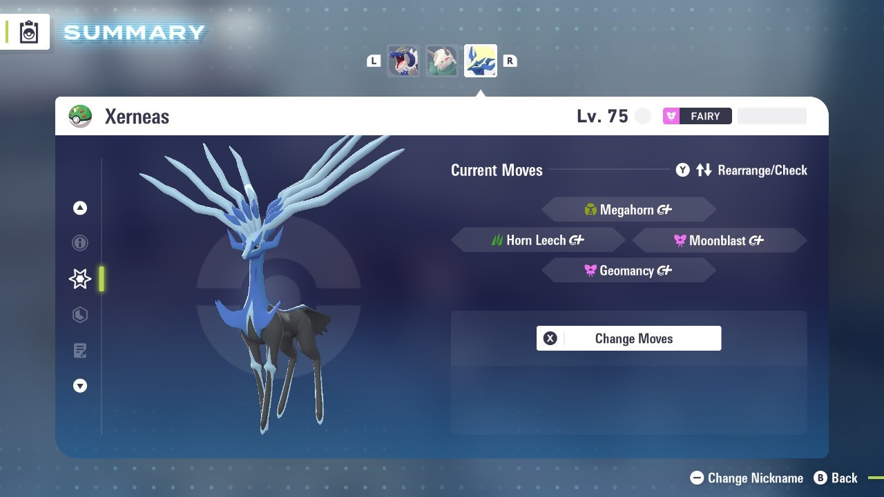 Xerneas Pokemon Legends ZA ⚫ 6 IV 🟢 @ Master Ball