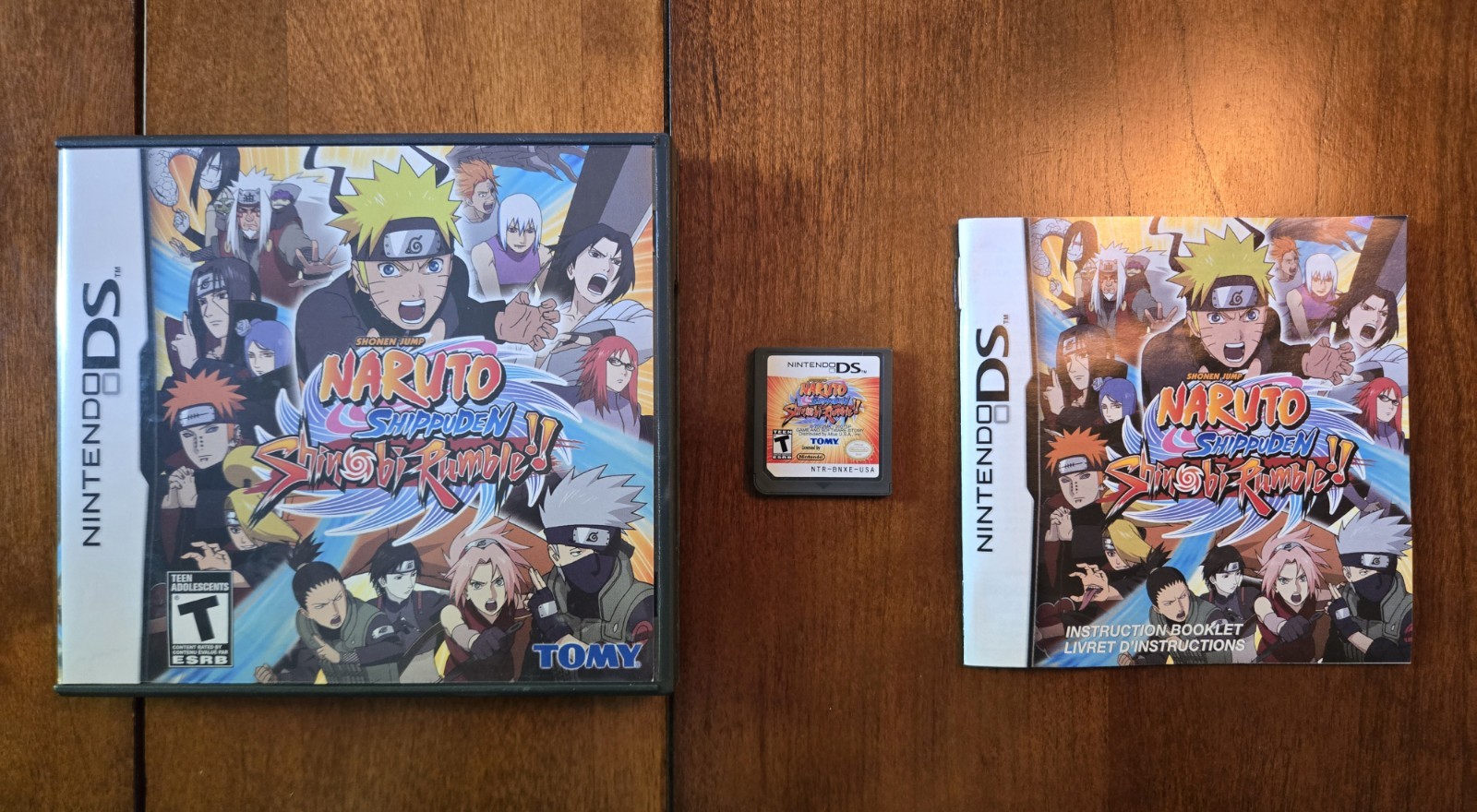 Naruto Shippuden: Shinobi Rumble!! Nintendo DS with Manual TESTED + Authentic