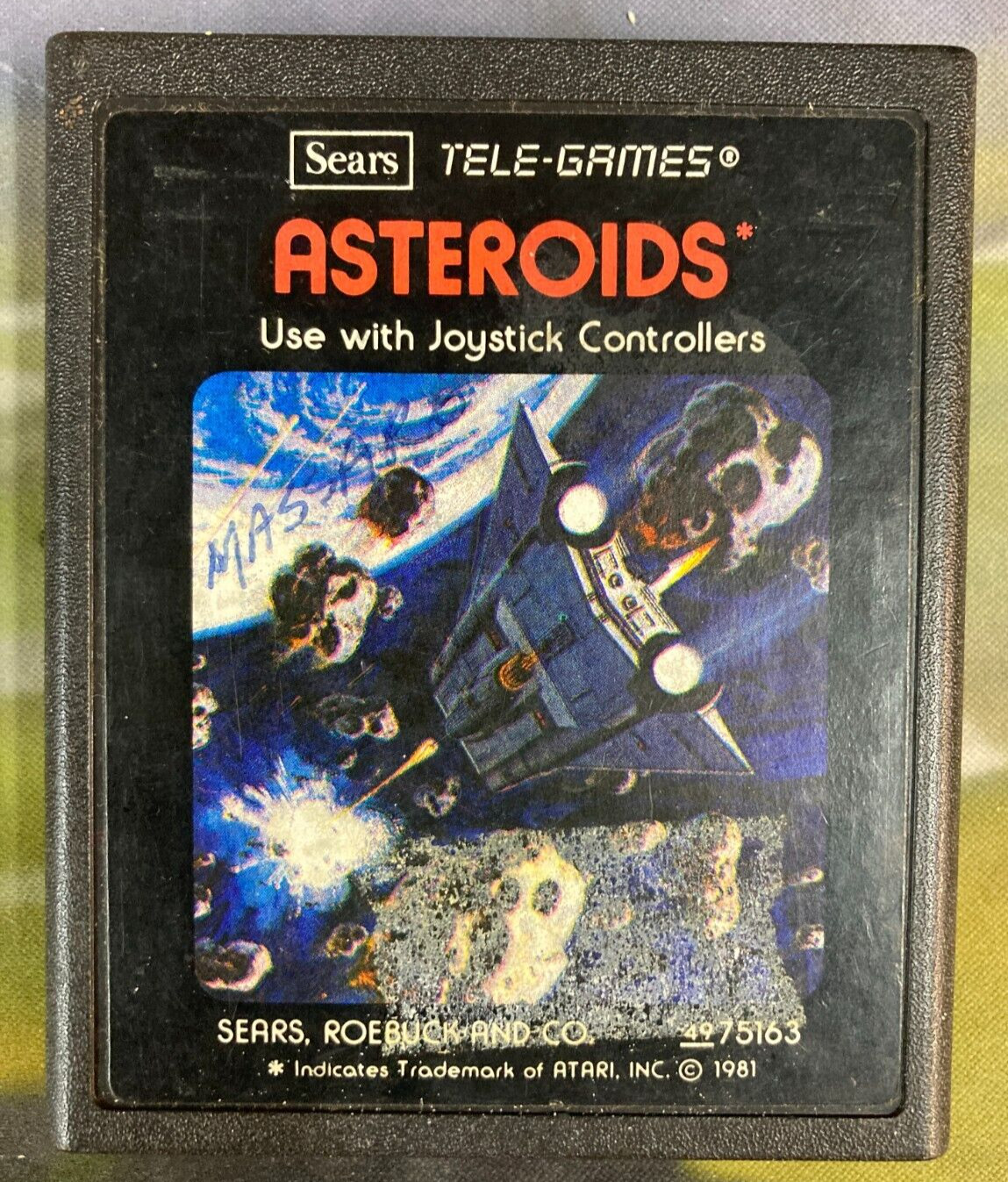 Asteroids Sears Red Variant, Circus Atari, Haunted House, Mouse Trap, and Combat
