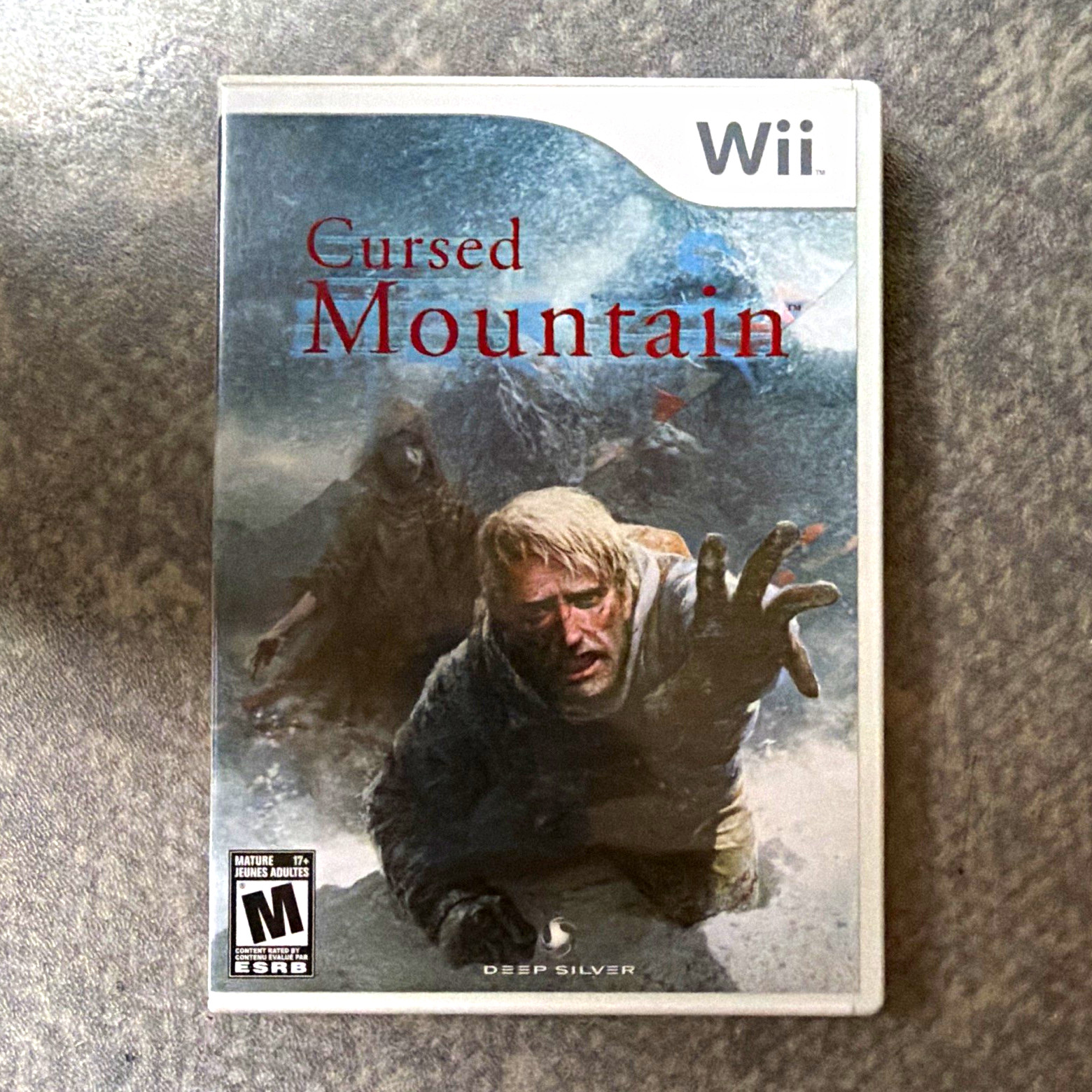Deep Silver Cursed Mountain Nintendo Wii 2009 Survival Horror M Manual NTSC-U/C