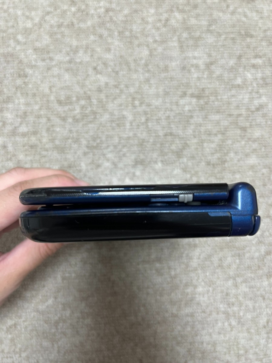 New 3DS LL XL Metalic blue Japan Nintendo Console region Japanese B989