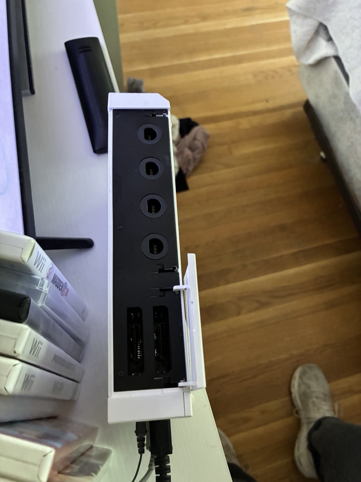 Nintendo Wii White Home Console Wi-Fi Capability Component- CONSOLE ONLY