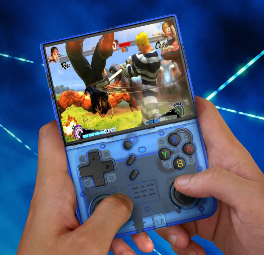 R40XX Pro Max Linux Retro Handheld 4.2″ IPS 1024×768 RK3326 4500mAh