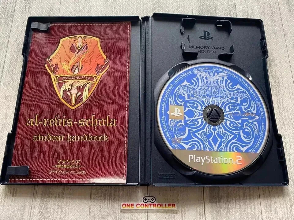 SONY PS2 Kingdom Hearts ⅠⅡ & Final Mix & Mana KhemiaⅠ&Ⅱset from Japan