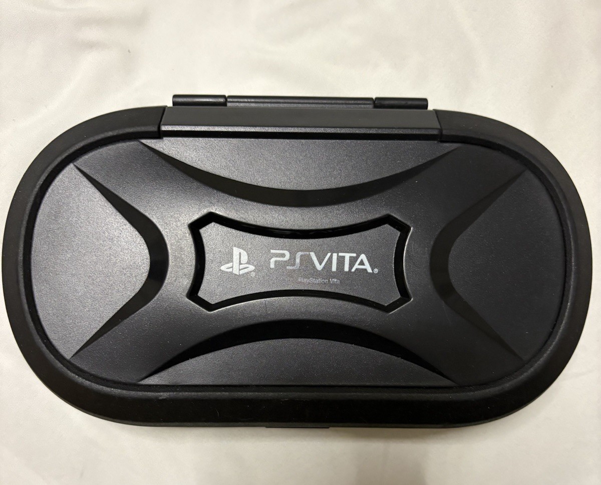 Sony • Playstation • PS Vita • Hard Shell Vault Carrying Case Rare Hard To Find