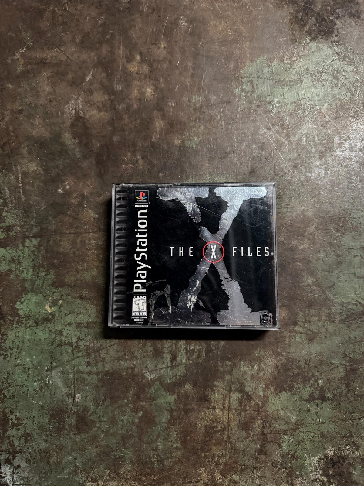 The X-Files PlayStation PS1 Game Fox Interactive 1998 T-Teen NTSC-U/C Case