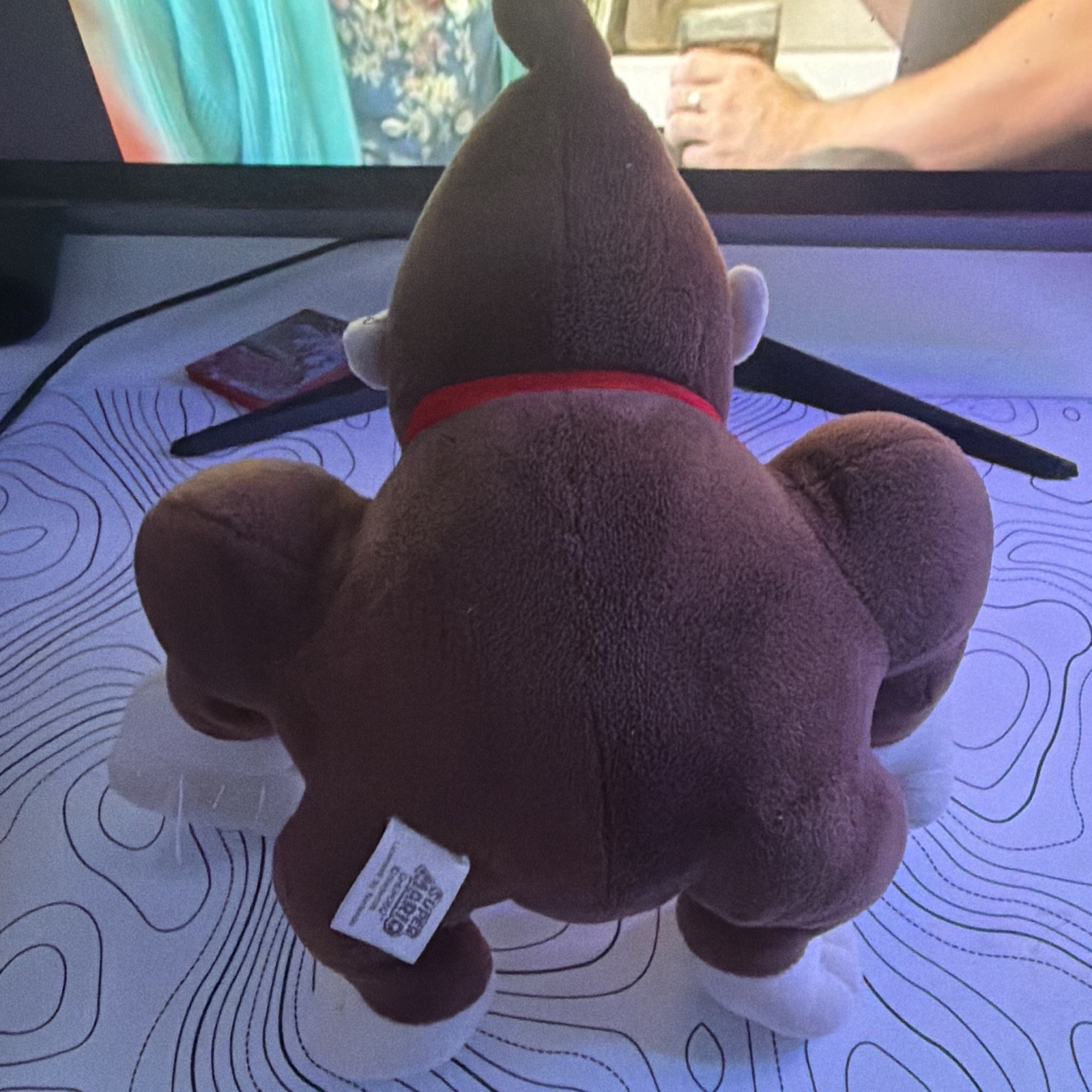 Nintendo Donkey Kong & Diddy Kong Plush Doll – Red Hat, DK Logo Red Tie
