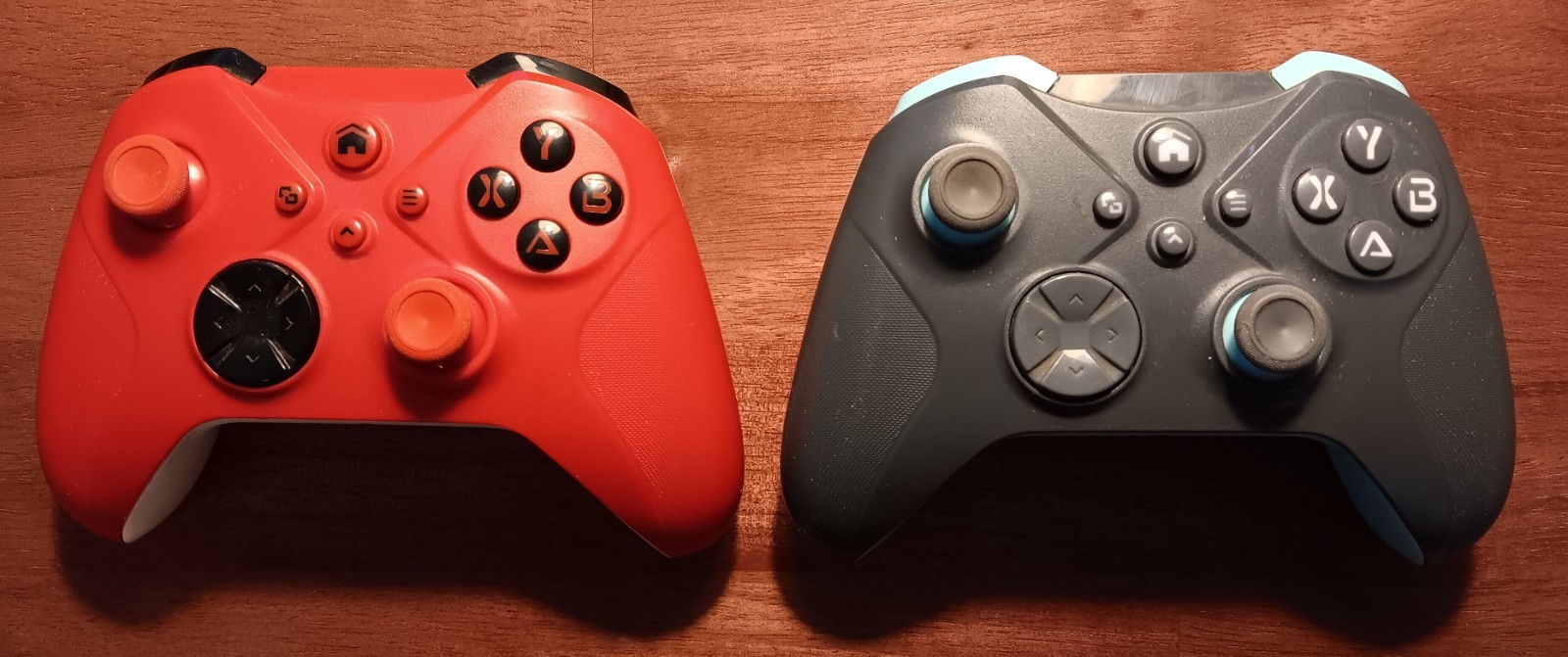 Lot of 2 Wireless Game Controllers for X-box One – Parts Only – Unbranded