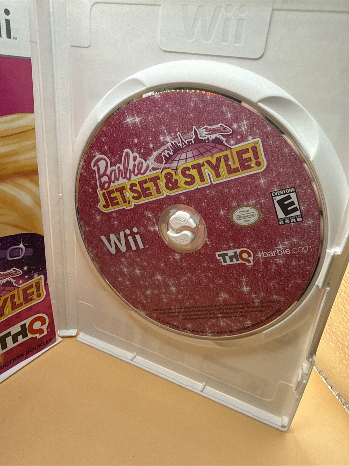 Barbie: Jet, Set & Style! – Wii – CIB Complete –