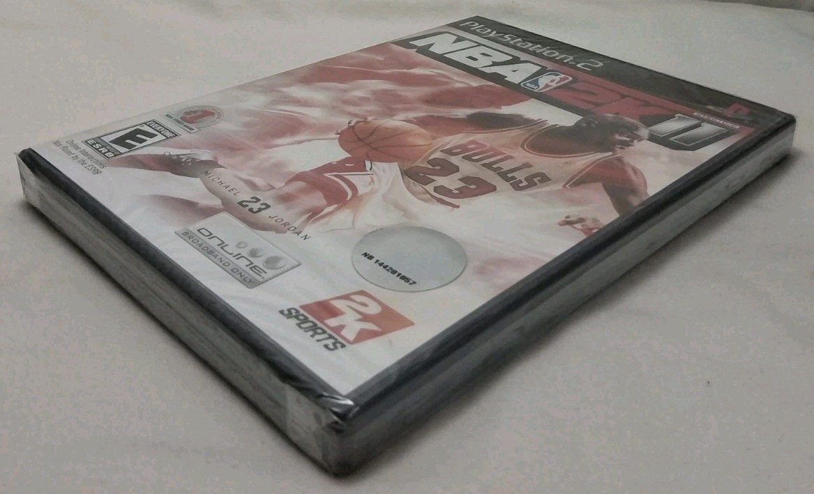 NEW! NBA 2K11 (Sony PlayStation 2, 2010) PS2 FACTORY SEALED! Michael Jordan