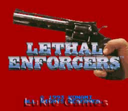 Lethal Enforcers – SNES Super Nintendo Game