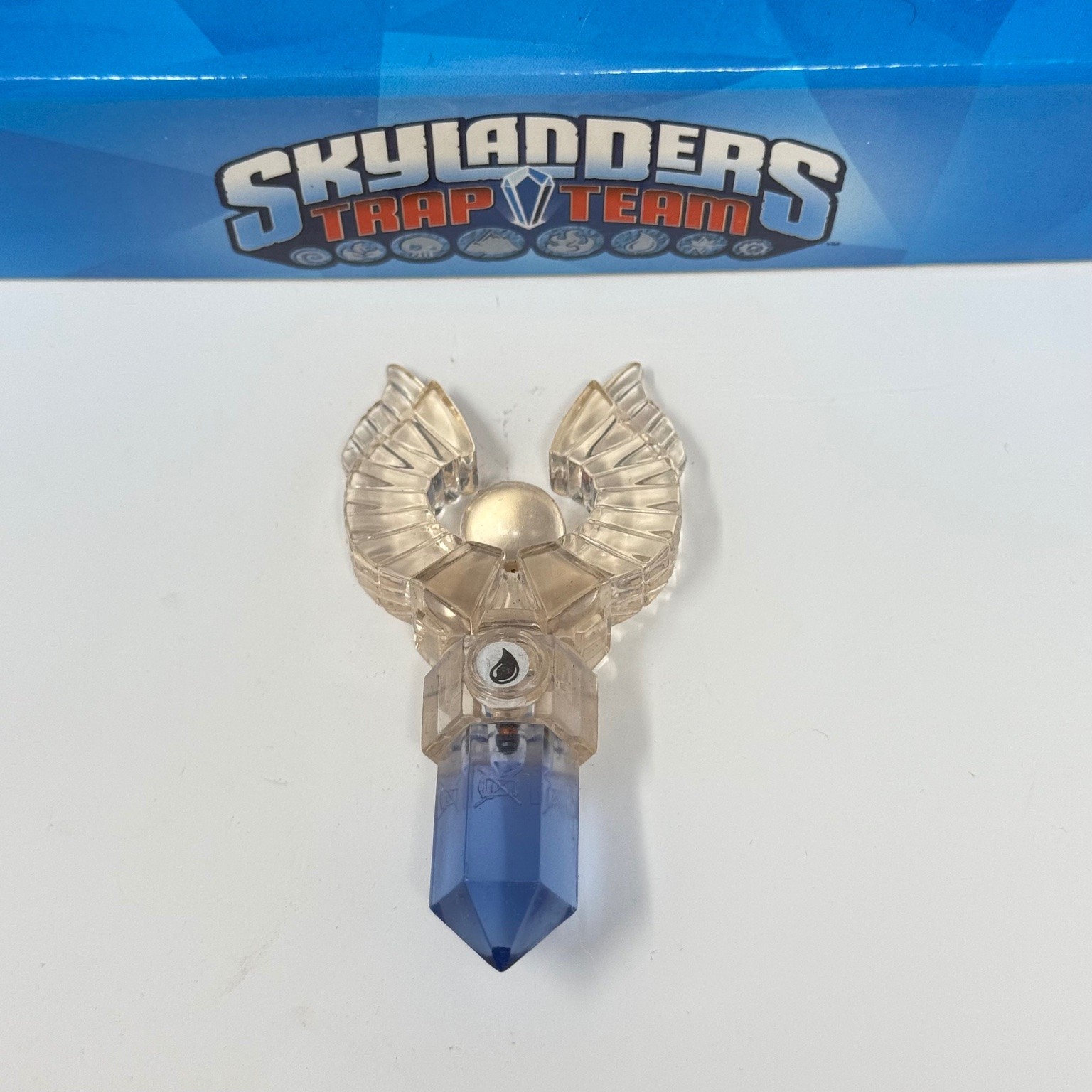 Skylanders Trap Team Water Elemental Faded Trap Crystal All Platforms