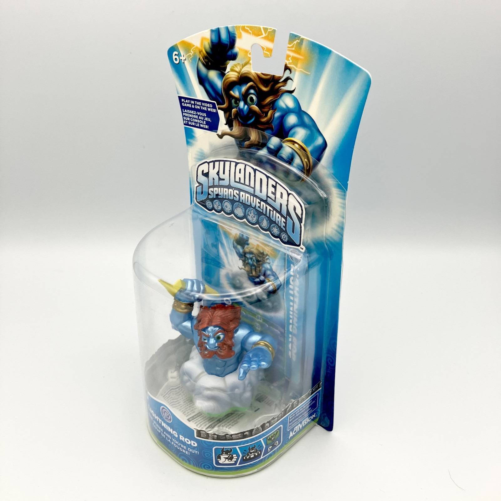 Skylanders Spyros Adventure Lightning Rod Figure NIB Activision NEW Partial Seal