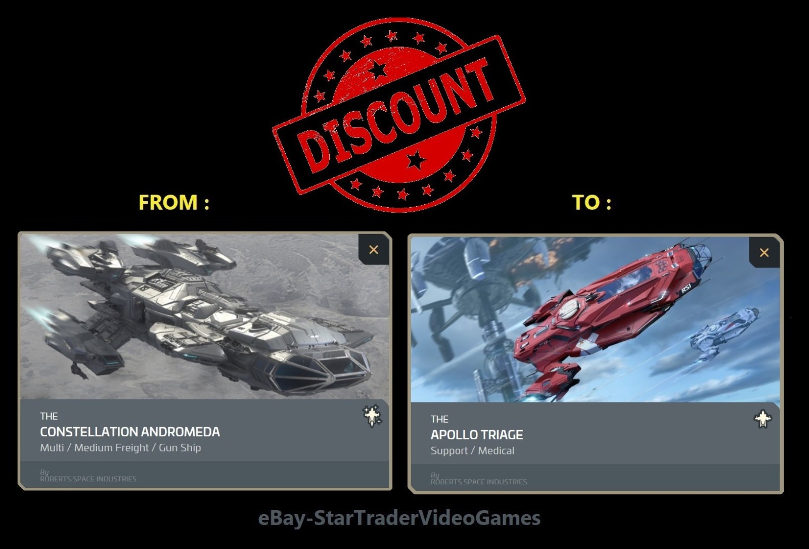 STAR CITIZEN – SHIP UPGRADE CONSTELLATION ANDROMEDA TO APOLLO TRIAGE