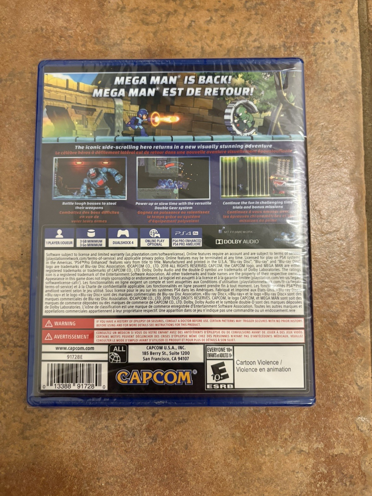 Mega Man 11 (PlayStation 4, 2018) PS4 Sealed New