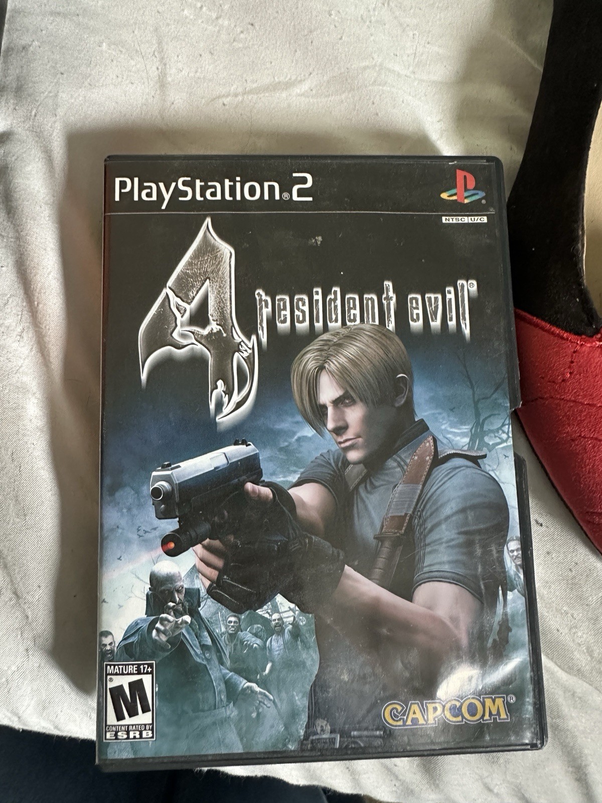 Capcom Resident Evil 4 Sony PlayStation 2 PS2 Original DVD Keep Case