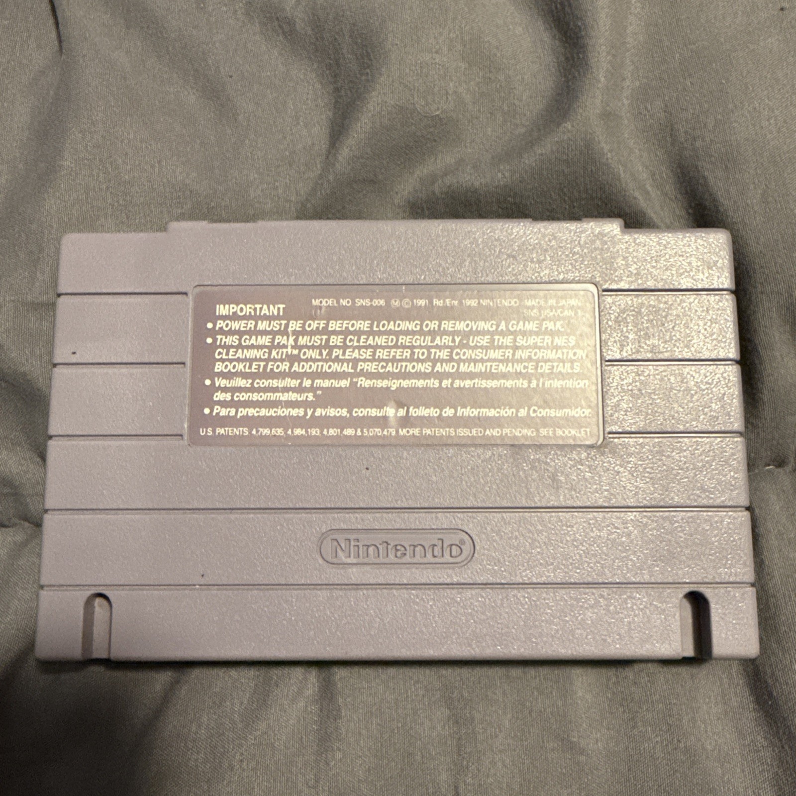 SNES Super Nintendo Kirby’s Dream Land 3 Cleaned & Tested