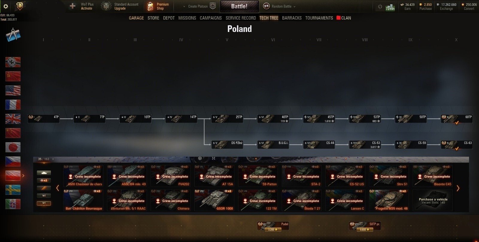 world of tenks eu server