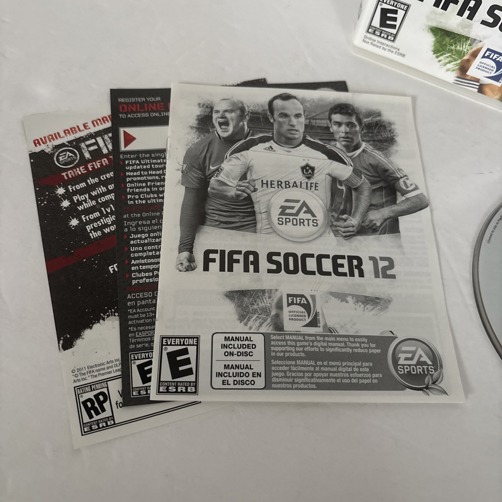 FIFA Soccer 12 (Sony PlayStation 3, 2011) Complete *TESTED & WORKING*