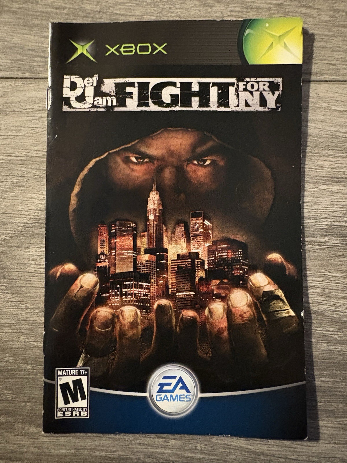 Def Jam Fight for NY CIB Complete Original Xbox Tested Authentic