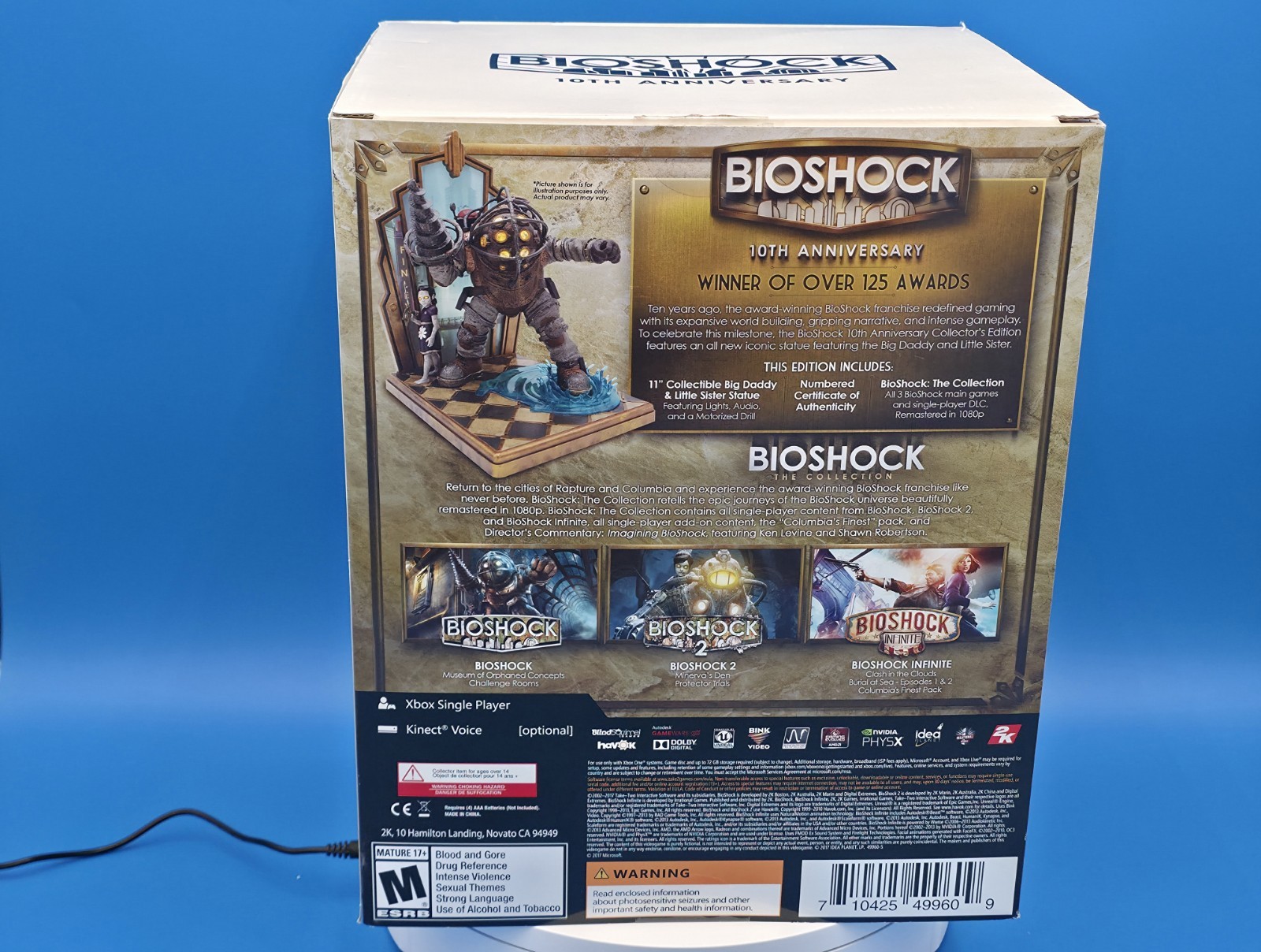 Bioshock 10th Anniversary Collector’s Edition [ Xbox One] Brand New