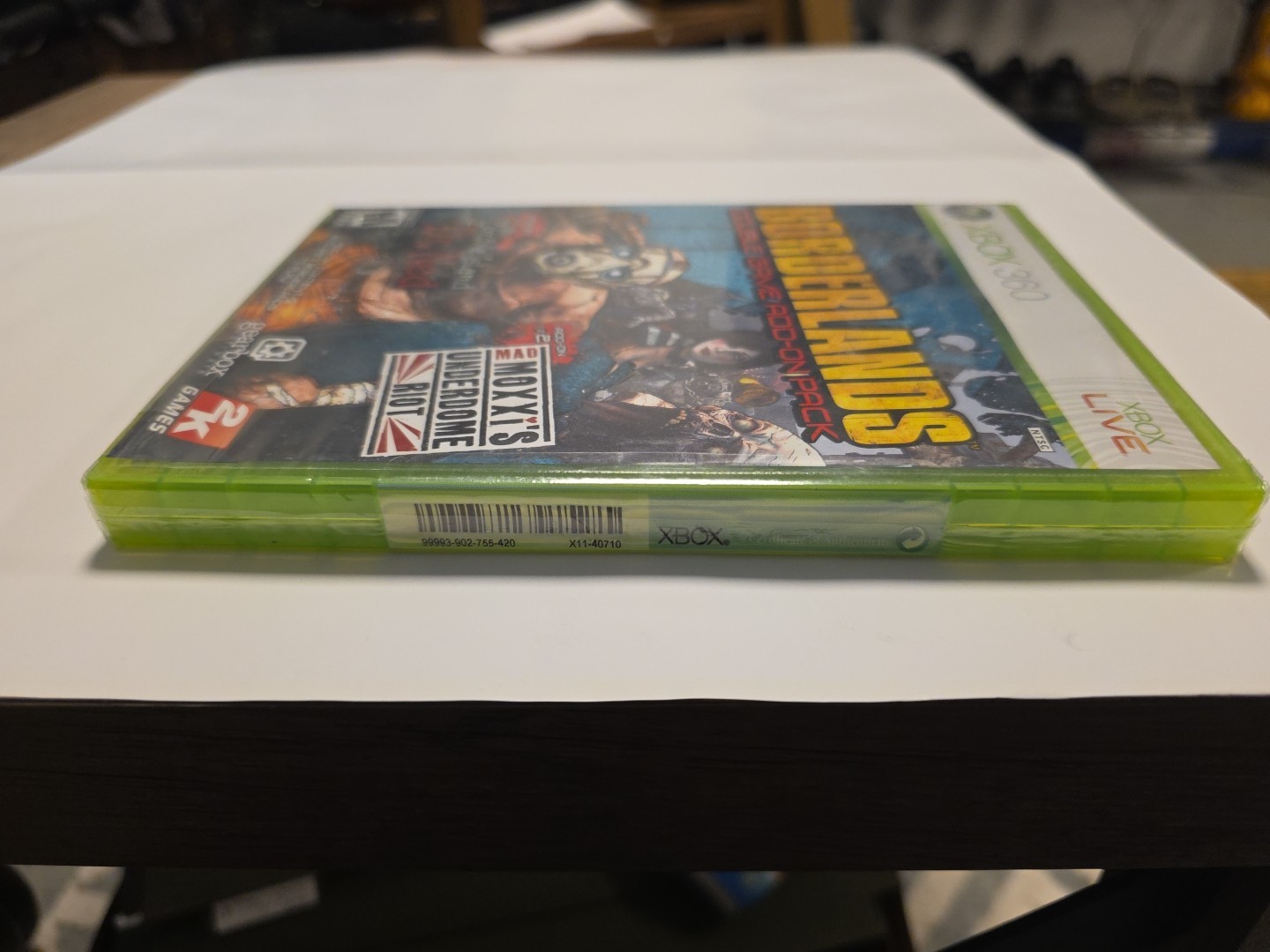 Borderlands Double Game Add On Pack Mad Moxxis Underdome Riot (Sealed Xbox 360)