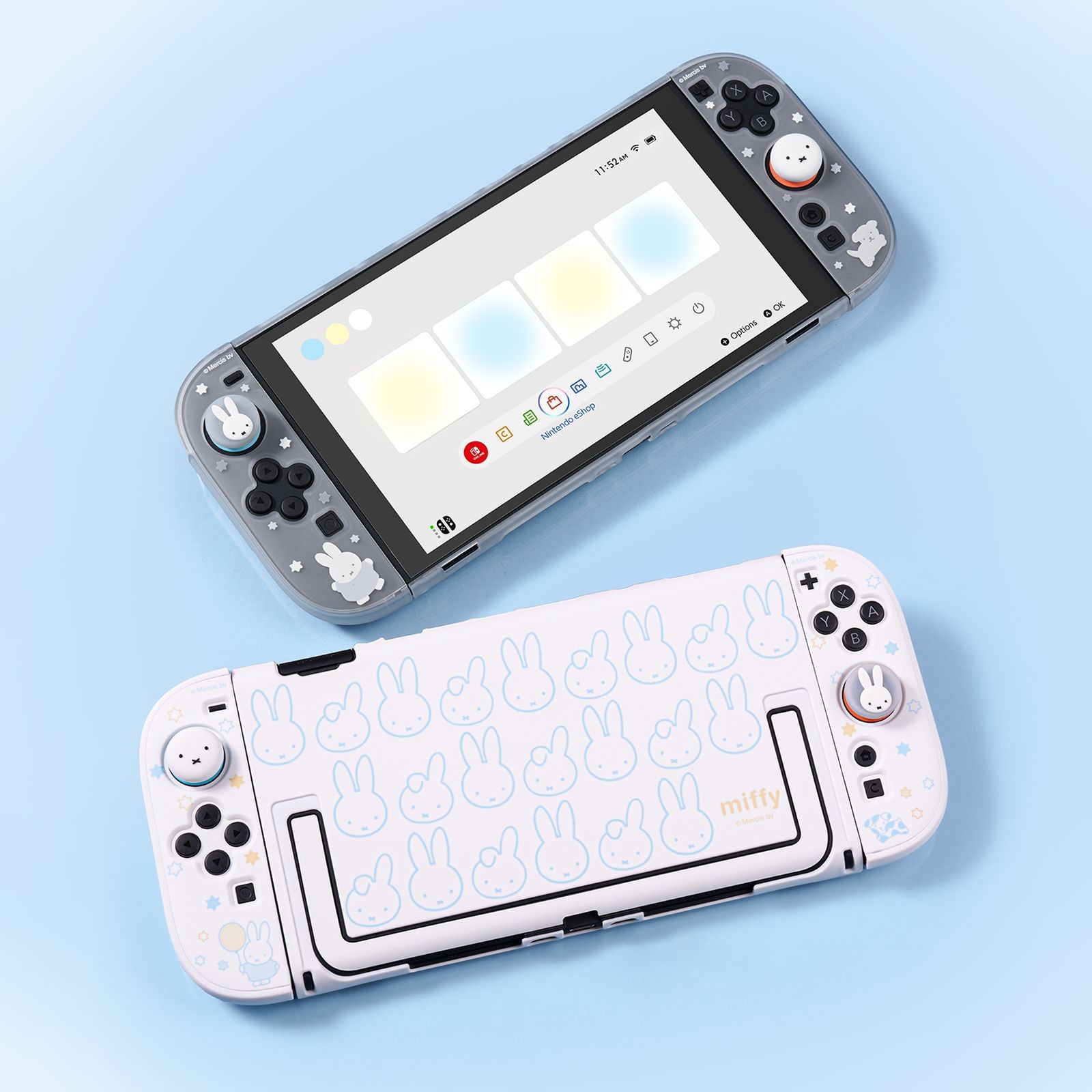 GeekShare Protective Case for Nintendo Switch 2(2025) Joycon Cover Miffy Bunny