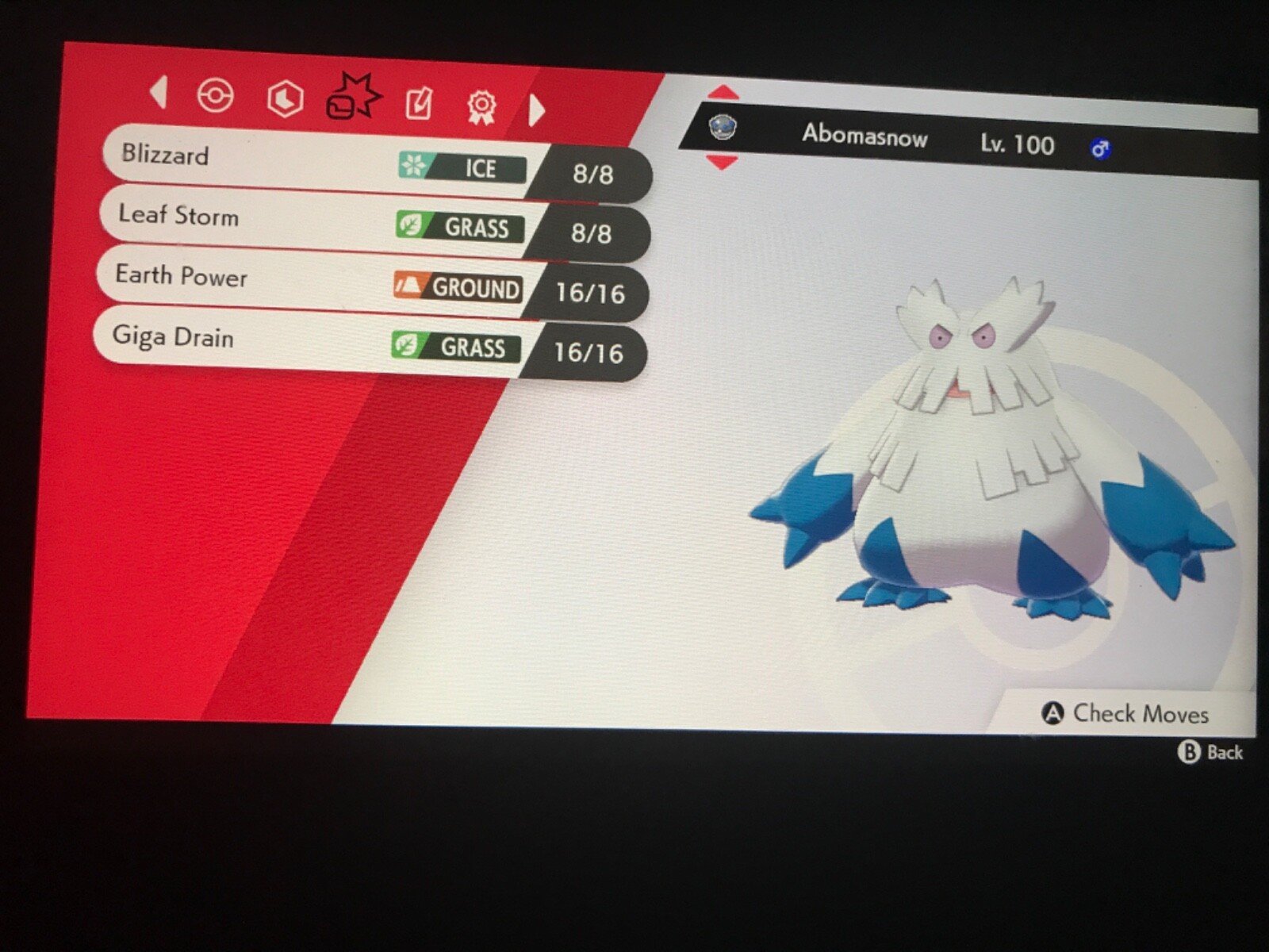 Pokemon Sword And Shield Shiny Abomasnow 6IV Battle Ready Fast Delivery
