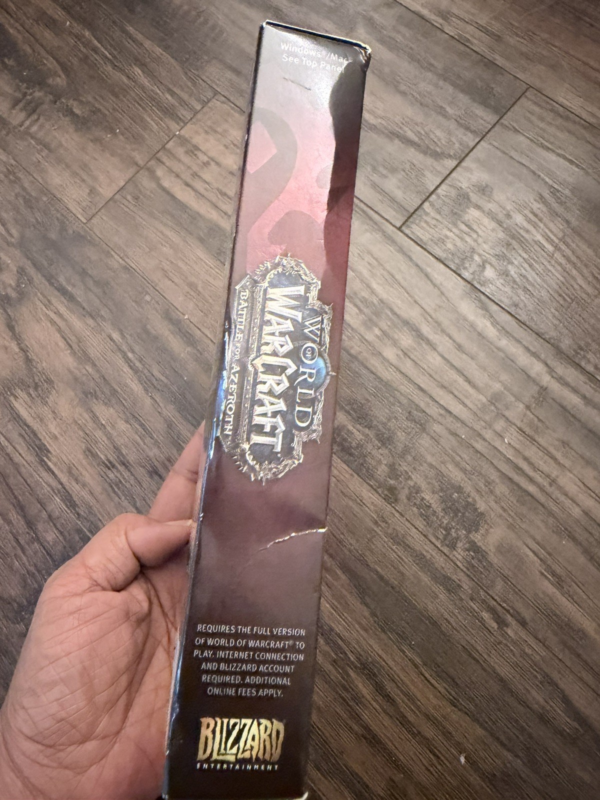 World of Warcraft: Battle for Azeroth Expansion Set – PC Game new damaged box