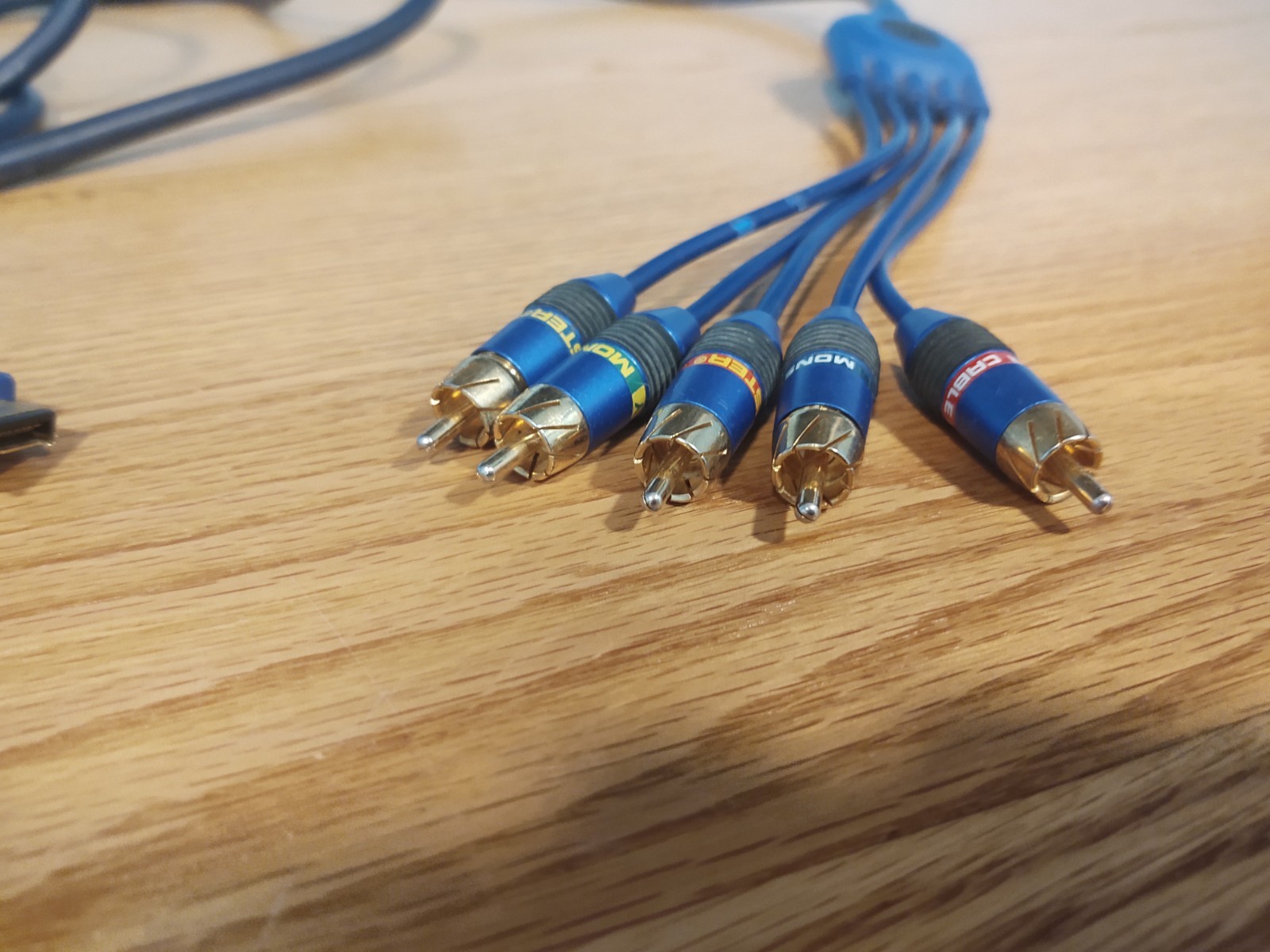 Monster Game Component Stereo, Audio, Video AV Cable for PlayStation 2 PS2