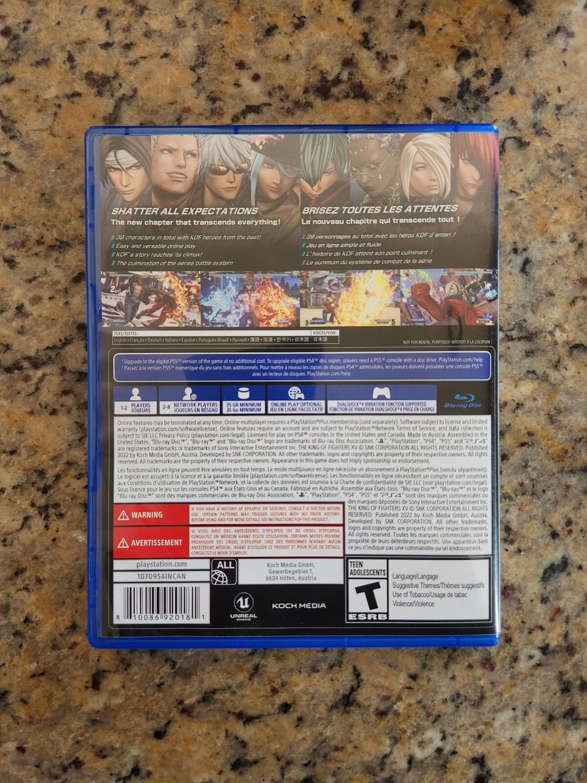 The King of Fighters XV (PlayStation 4)