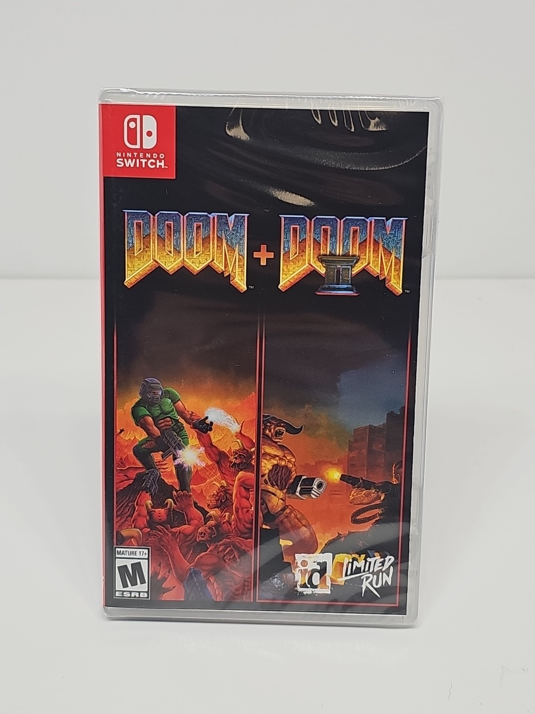 Doom 1 + Doom 2 LRG#283 – Nintendo Switch – NEW SEALED