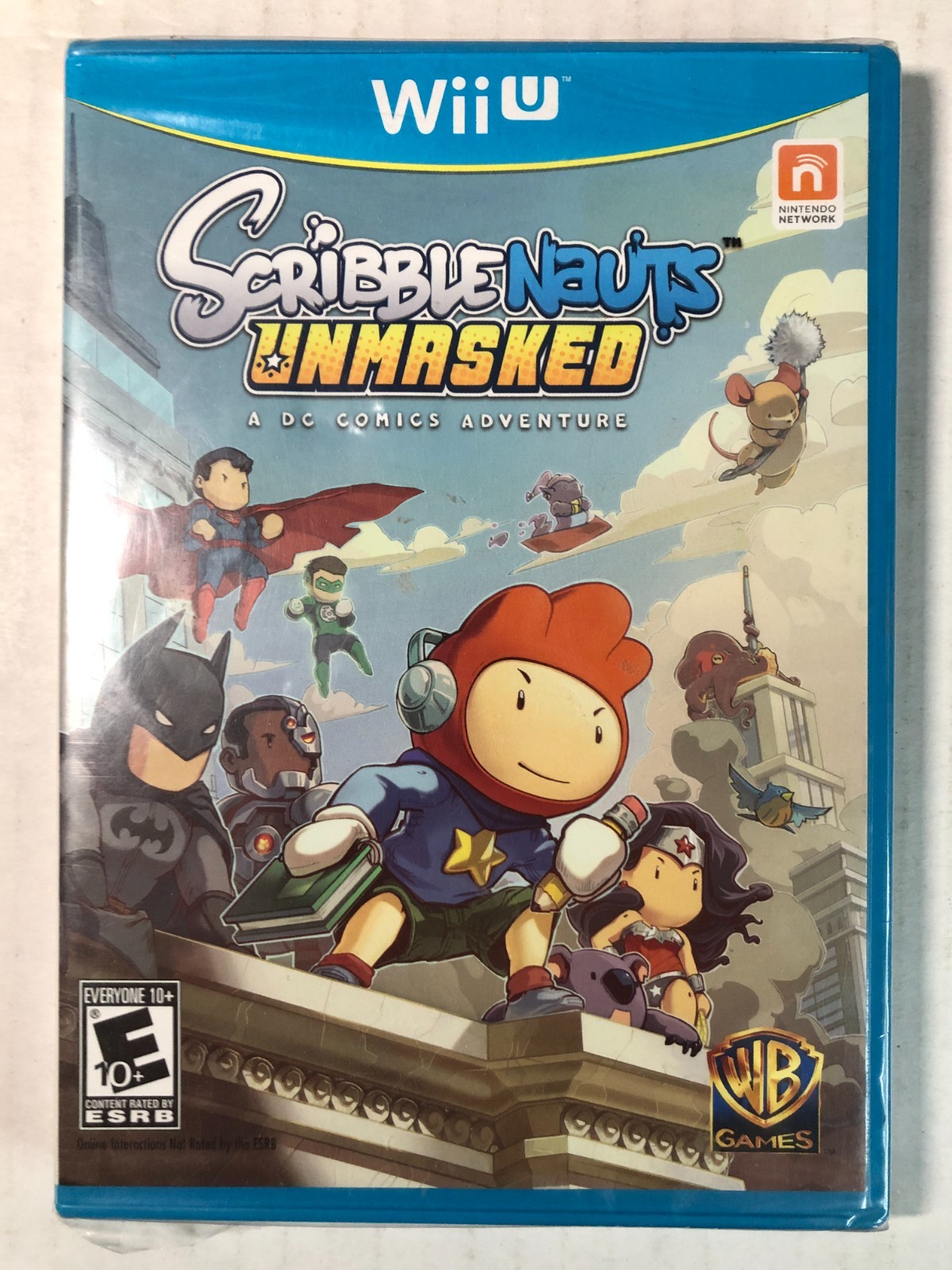Scribblenauts Unmasked: A DC Comics Adventure (Nintendo Wii U, 2013) FREE SHIP