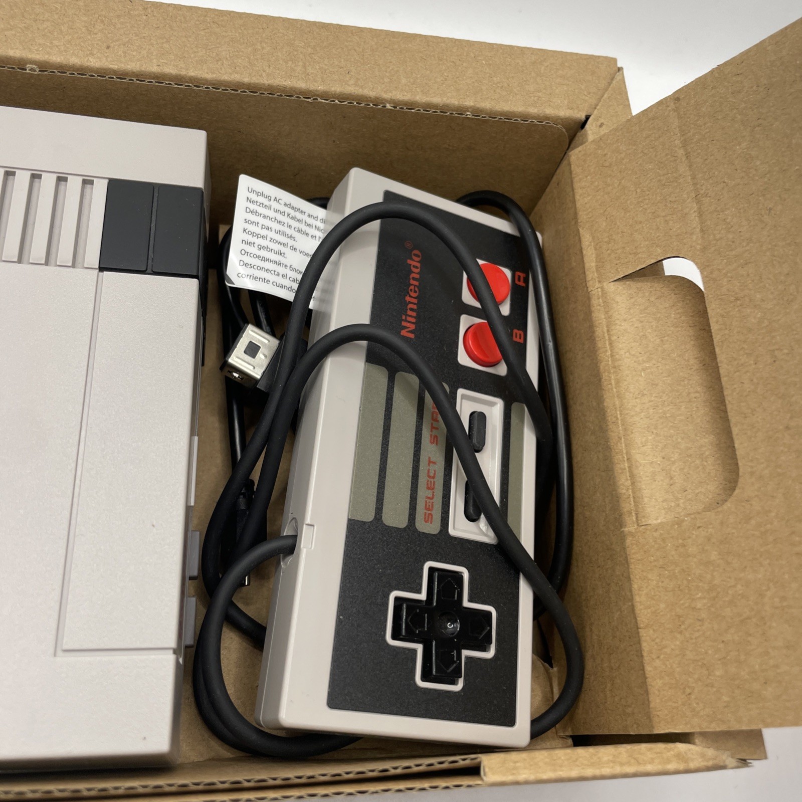 Official Nintendo Classic Mini NES 30 Games Loaded- Open Box Free Shipping!
