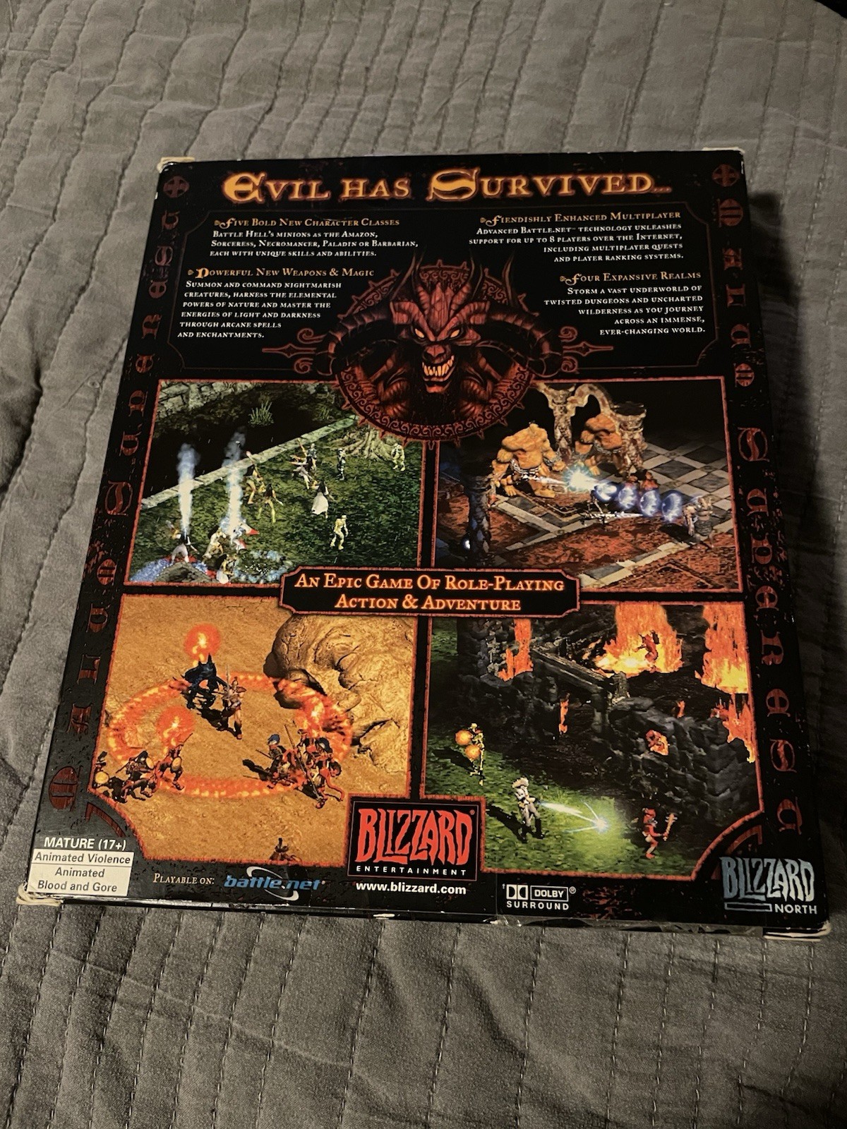 Diablo2 & Diablo2 Expansion set lord of destruction W/Manuals, Product Manuals